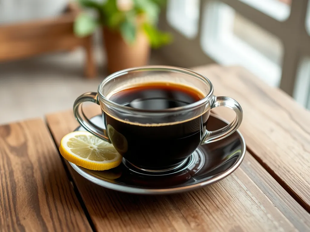 Kawa z cytryną – na co pomaga?