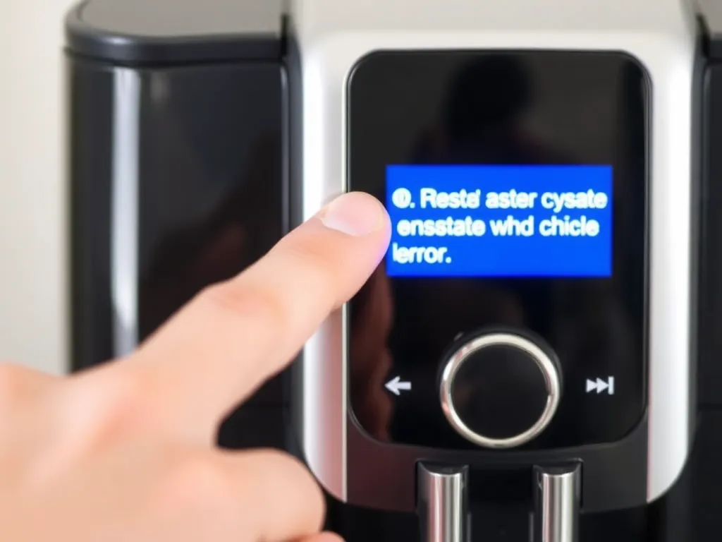 Jak zresetować ekspres Philips Lattego 3200?