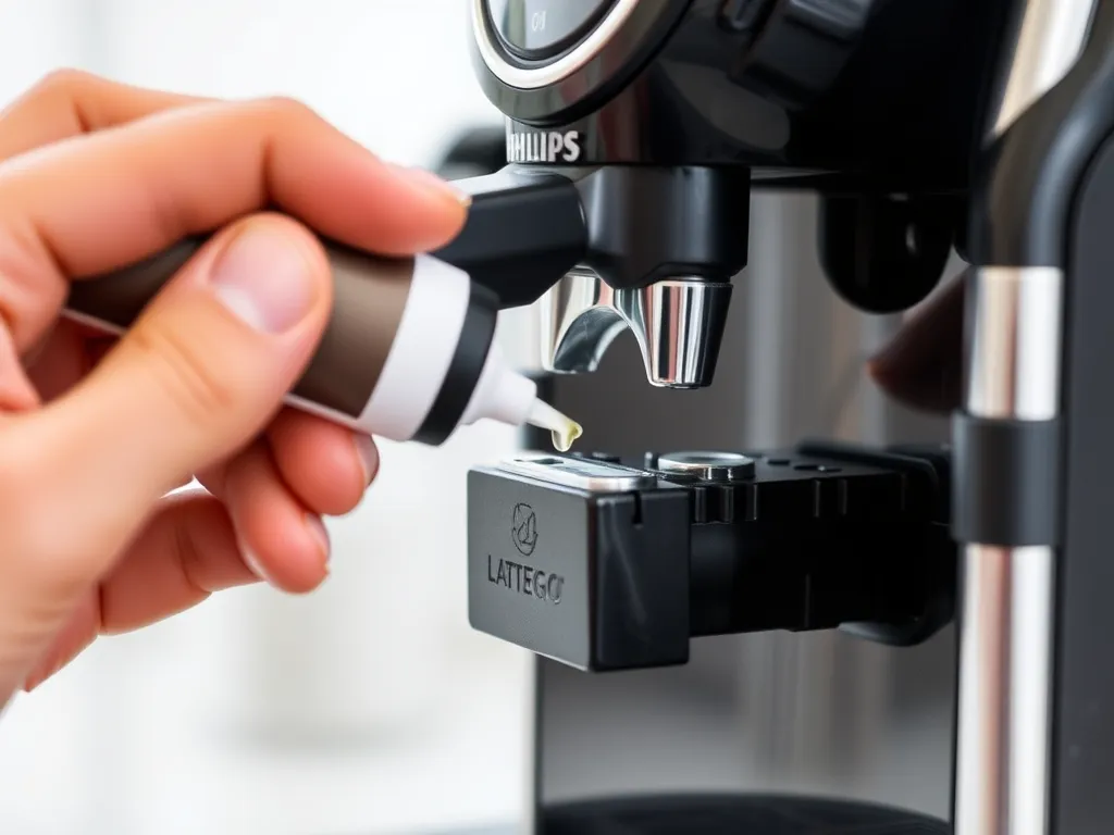Jak smarować ekspres do kawy Philips Lattego?