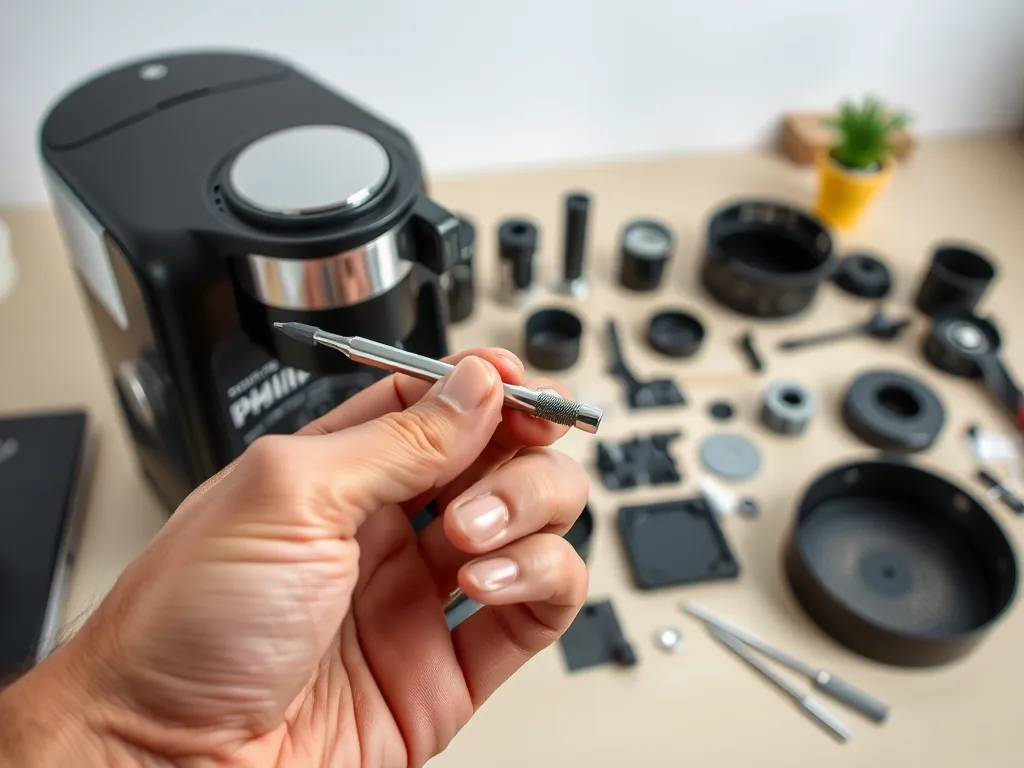 Jak rozebrać ekspres Philips Lattego?