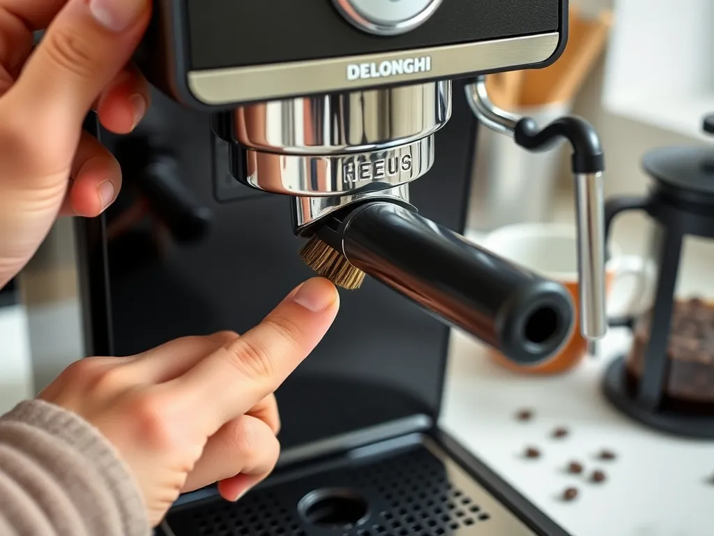 Jak czyścić ekspres DeLonghi?