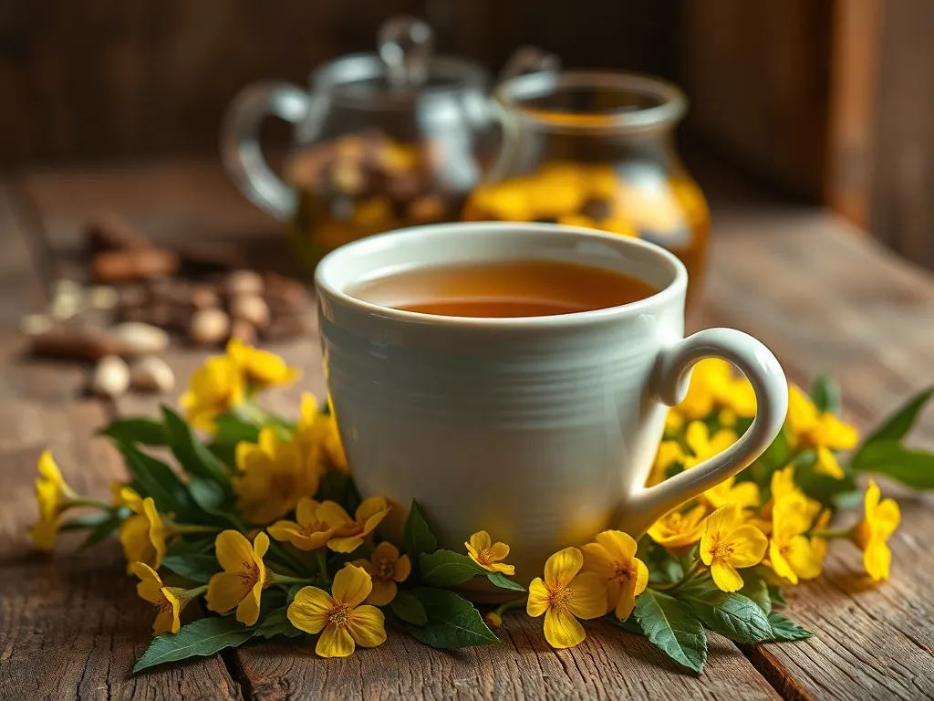 Herbata z dziurawca – na co pomaga i jak ją przygotować?