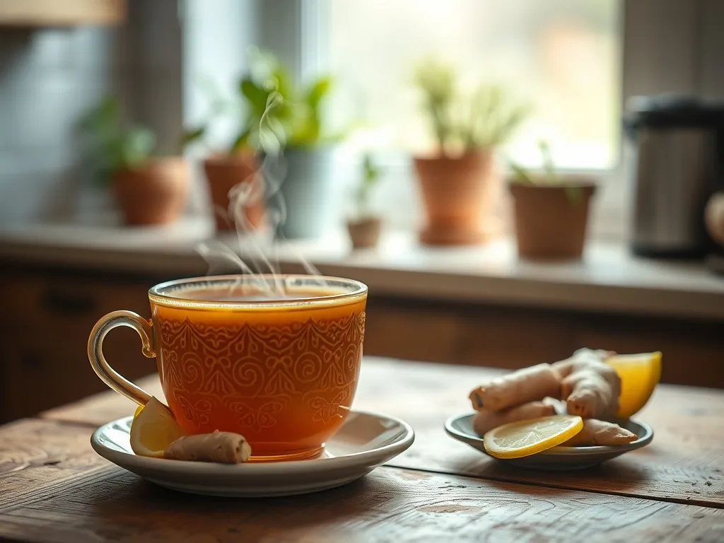Herbata z imbirem – na co pomaga i jak ją przygotować?